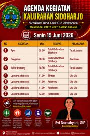 Agenda Tanggal 15 Juni 2026